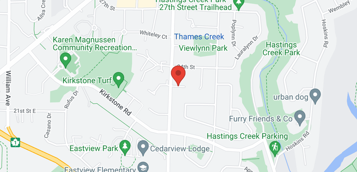 map of 306 2325 EMERY COURT